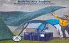 Heavy Duty Moving Bags – 6 Pack Extra Large Storage Bags with Strong Zippers & Reinforced Carry Handles | Foldable Reusable Moving & Storage Totes for Clothes, Bedding, Blankets, Dorm Moving & Organization