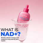 NAD+ Peptide Boosting Serum with 5 Ceramides & Vegan Collagen | Hydrating Face Serum with Hyaluronic Acid, Niacinamide & Peptides | Daily Moisturizer for Smoother, Firmer-Looking Skin | 30 mL / 1.01 fl oz