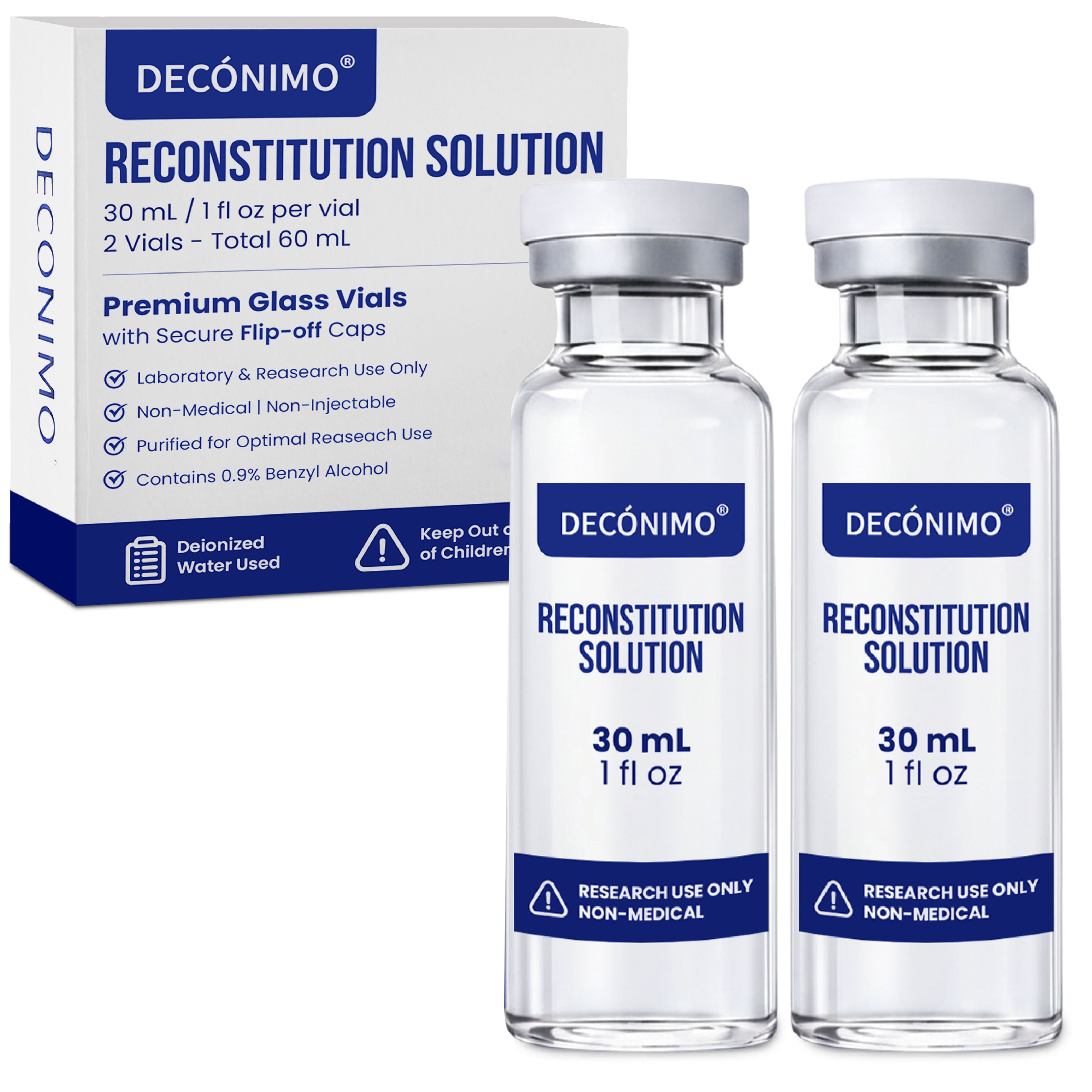 Reconstitution Solution – 2 Pack (30 mL Each)
